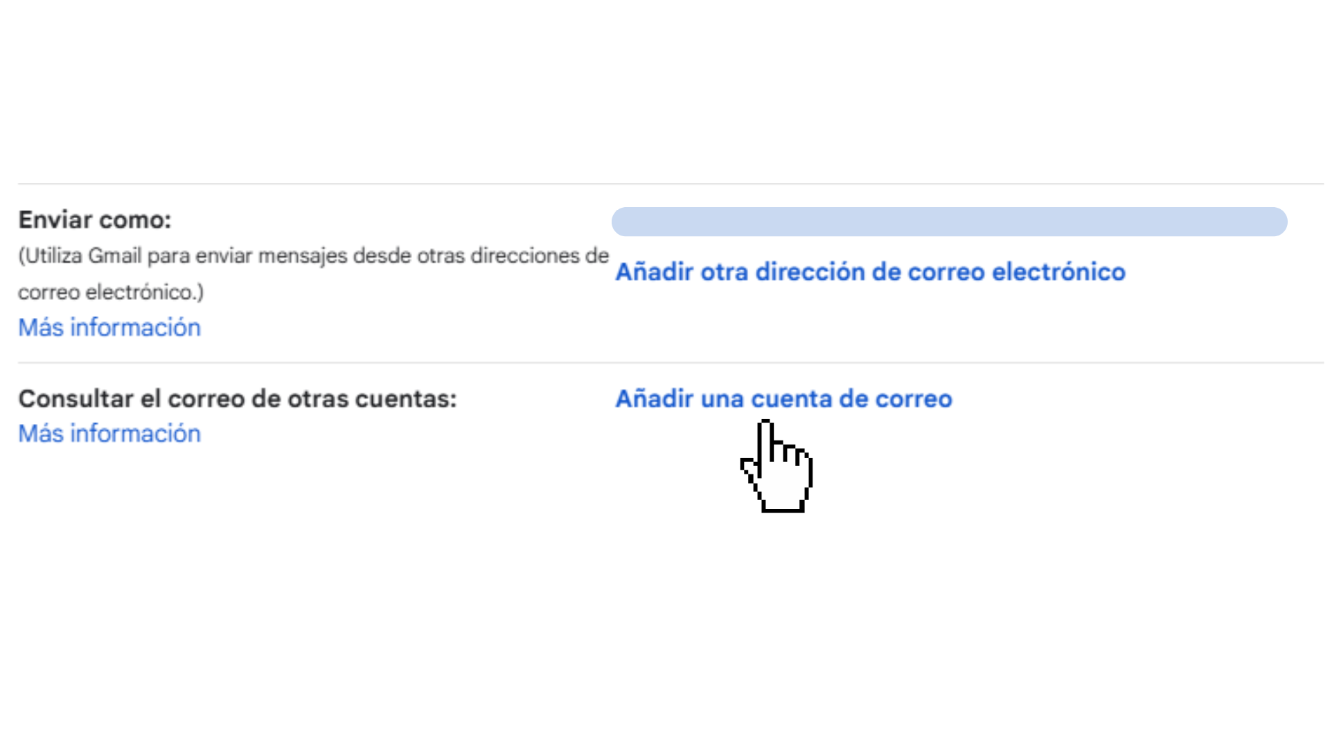Proceso de configuración de Gmail 5