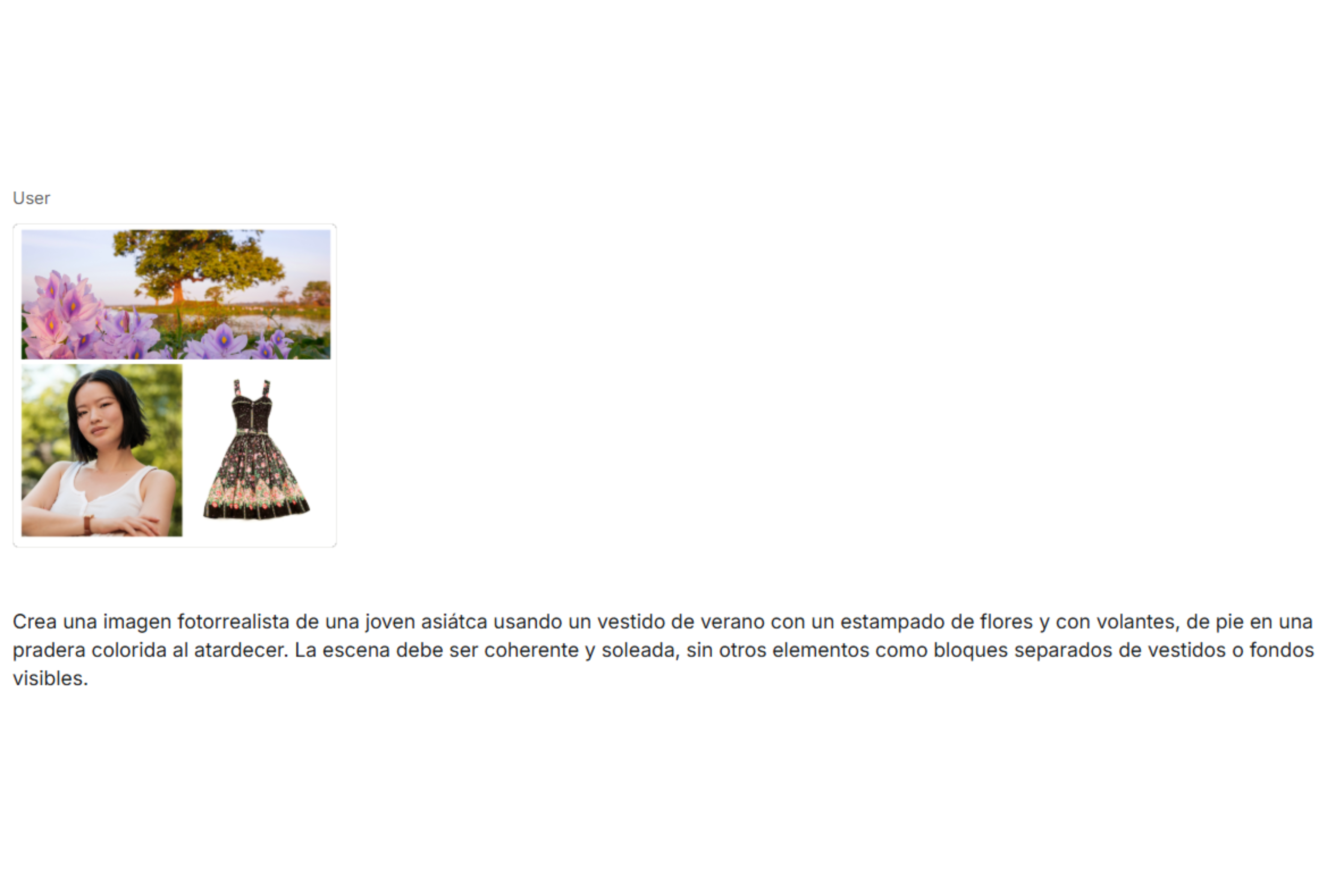 Prompt para imagen de mujer